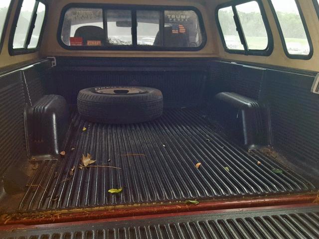 1FTCR10A7TUC08570 - 1996 FORD RANGER RED photo 6