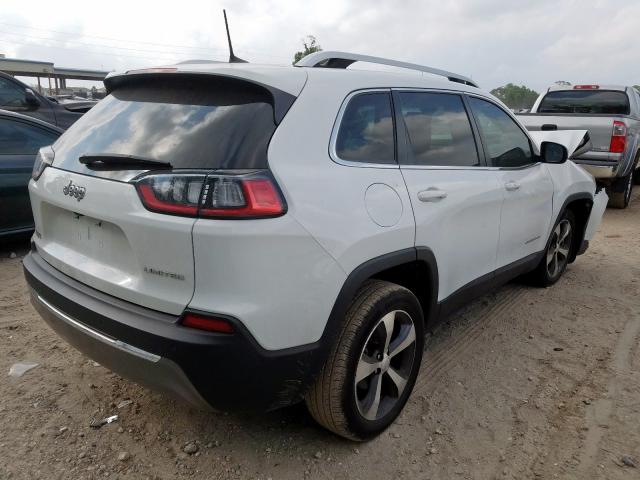 1C4PJLDBXKD343287 - 2019 JEEP CHEROKEE LIMITED  photo 4