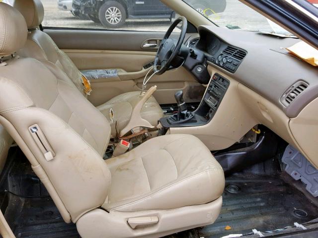 1HGCD7168SA033016 - 1995 HONDA ACCORD EX GREEN photo 5