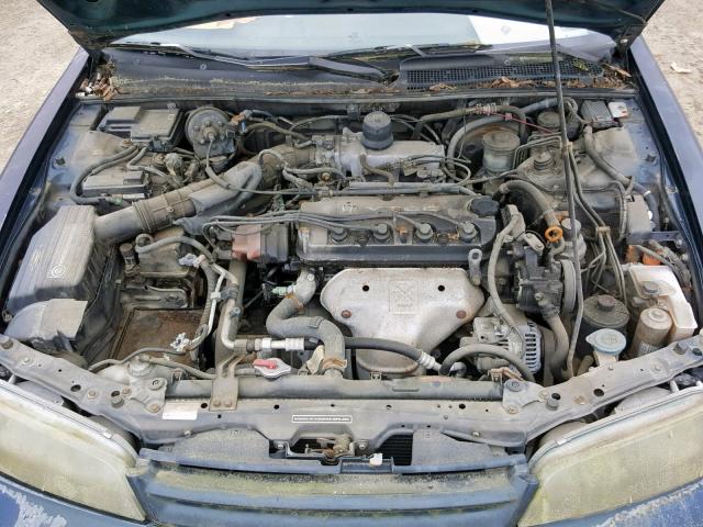 1HGCD7168SA033016 - 1995 HONDA ACCORD EX GREEN photo 7