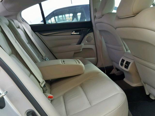 19UUA8F52EA008488 - 2014 ACURA TL TECH SILVER photo 6