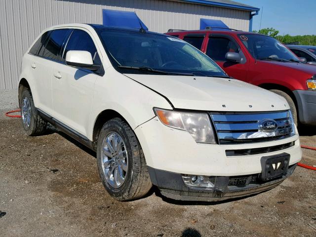 2FMDK39C78BB02671 - 2008 FORD EDGE LIMIT WHITE photo 1