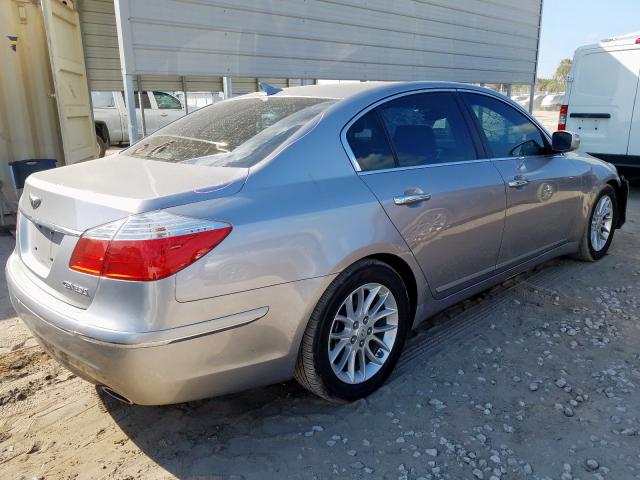 KMHGC46E49U016770 - 2009 HYUNDAI GENESIS 3.8L  photo 4