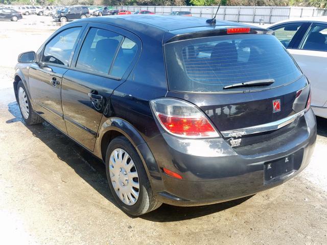 W08AR671285067198 - 2008 SATURN ASTRA XE BLACK photo 3