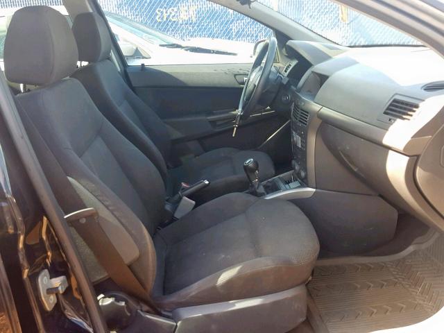 W08AR671285067198 - 2008 SATURN ASTRA XE BLACK photo 5