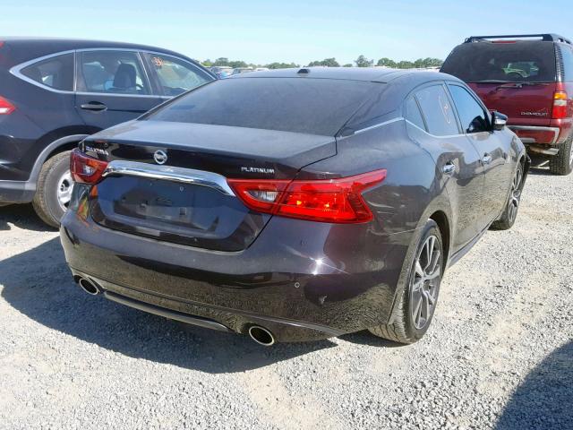 1N4AA6AP1GC380416 - 2016 NISSAN MAXIMA 3.5 BLACK photo 4