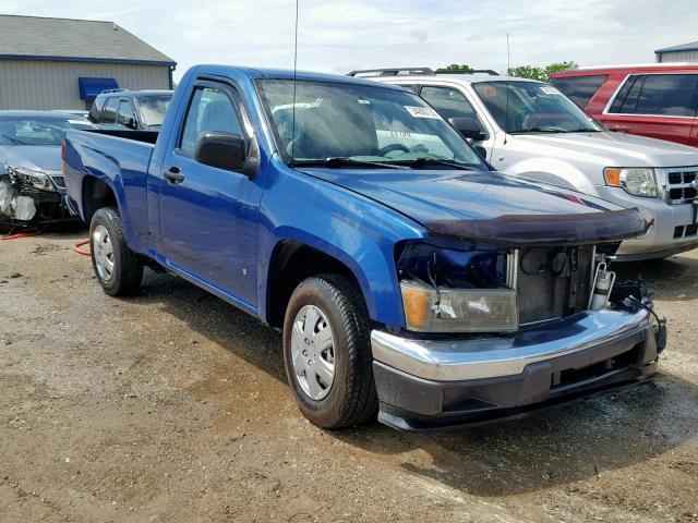 1GCCS146368283970 - 2006 CHEVROLET COLORADO BLUE photo 1