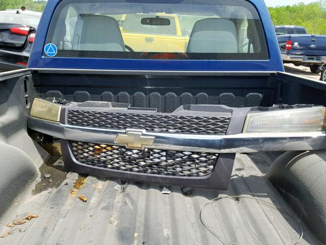 1GCCS146368283970 - 2006 CHEVROLET COLORADO BLUE photo 6