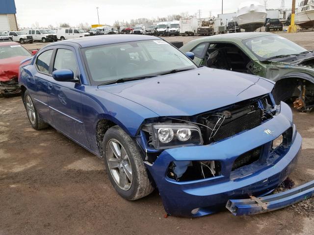 2B3CA3CV4AH109904 - 2010 DODGE CHARGER SX BLUE photo 1