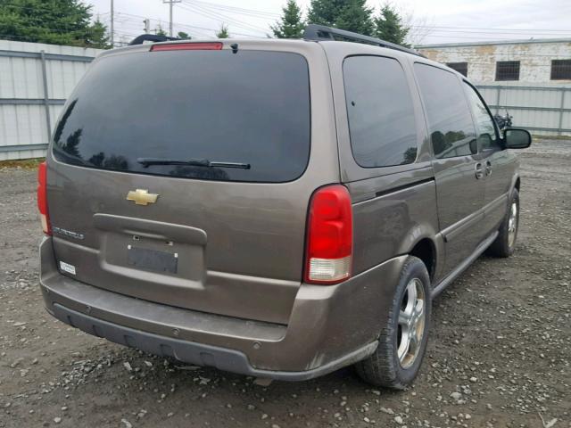 1GNDV23L25D231879 - 2005 CHEVROLET UPLANDER L 棕色 照片 4