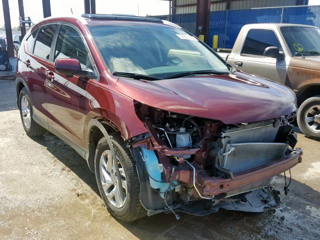 2HKRM3H70GH554019 - 2016 HONDA CR-V EXL BURGUNDY photo 1