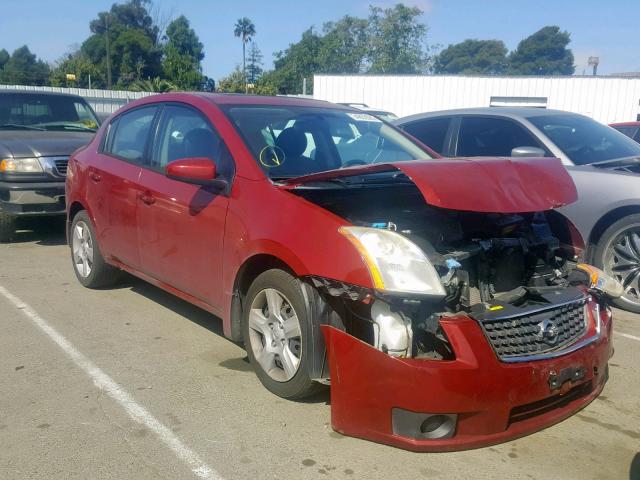 3N1AB61EX7L703987 - 2007 NISSAN SENTRA 2.0 RED photo 1