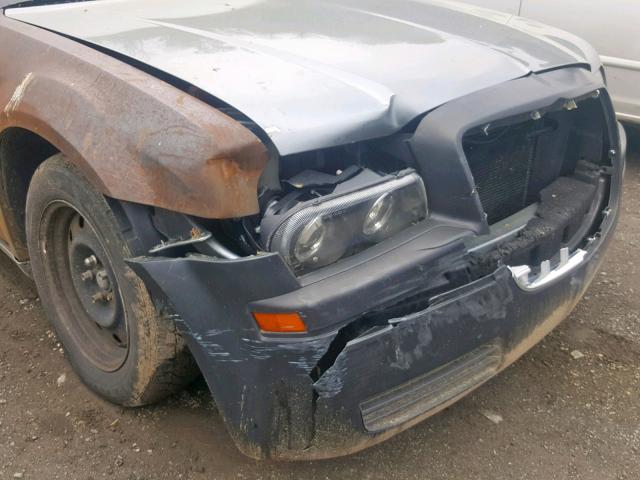 2C3KA43R06H223140 - 2006 CHRYSLER 300 GRAY photo 9