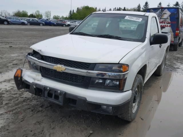 1GCCSCD92A8117695 - 2010 CHEVROLET COLORADO L WHITE photo 2