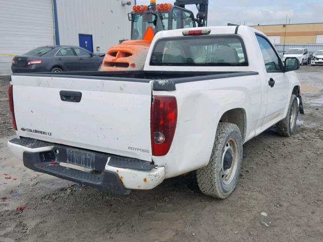1GCCSCD92A8117695 - 2010 CHEVROLET COLORADO L WHITE photo 4