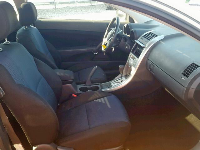 JTKDE177150033343 - 2005 TOYOTA SCION TC ვერცხლისფერი ფოტო 5