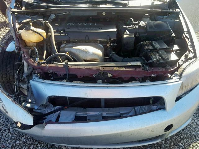 JTKDE177150033343 - 2005 TOYOTA SCION TC ვერცხლისფერი ფოტო 7