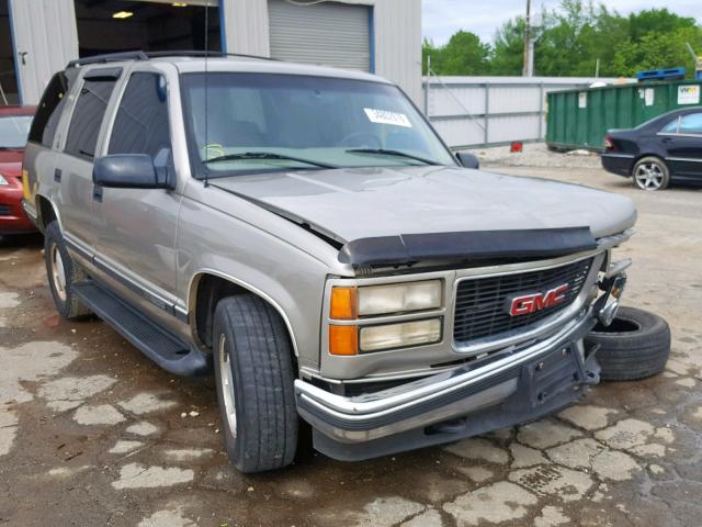 1GKEK13R5XJ806358 - 1999 GMC YUKON BEIGE photo 1