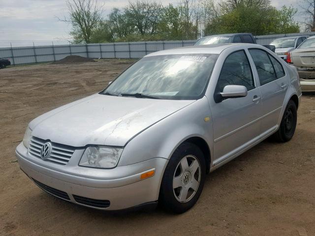 3VWSA29M4YM029269 - 2000 VOLKSWAGEN JETTA GLS SILVER photo 2