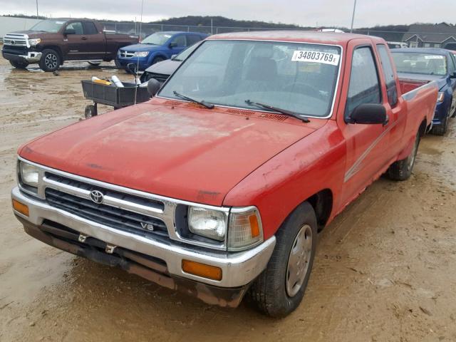 JT4VN93D7N5031766 - 1992 TOYOTA PICKUP 1/2 RED photo 2