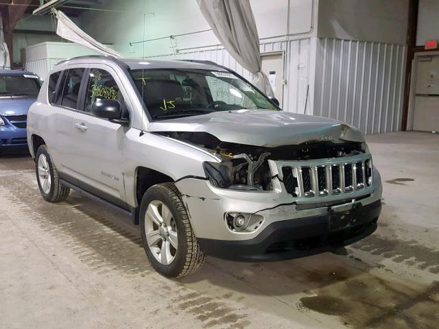 1C4NJCBB1CD606018 - 2012 JEEP COMPASS SP 银色 照片 1