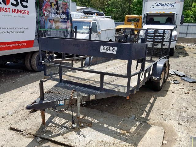 4YMUK16112C062313 - 2002 UTILITY TRAILER BLACK photo 2