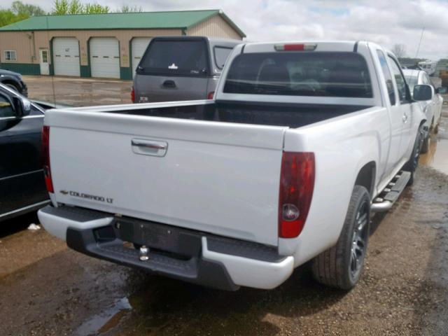 1GCESCF94C8155180 - 2012 CHEVROLET COLORADO L WHITE photo 4
