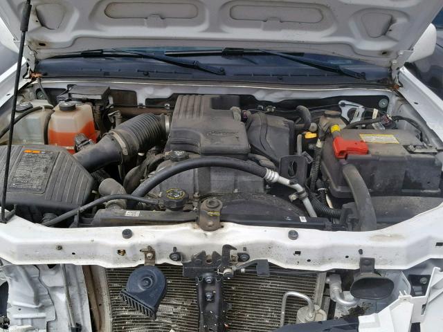 1GCESCF94C8155180 - 2012 CHEVROLET COLORADO L WHITE photo 7