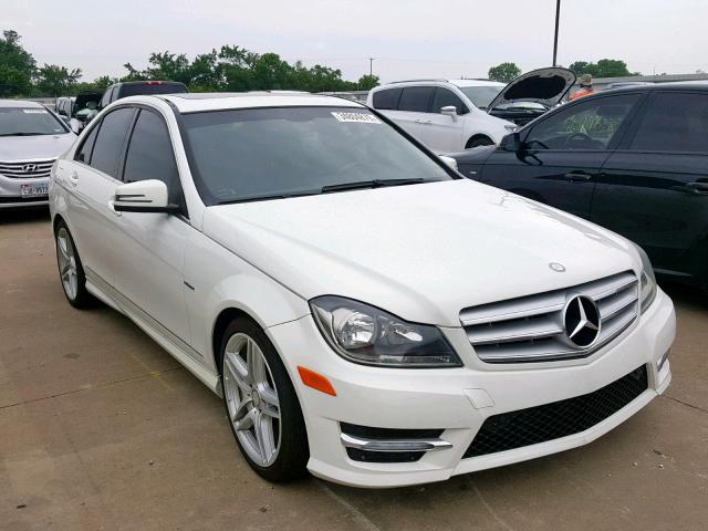 WDDGF4HBXCA600751 - 2012 MERCEDES-BENZ C 250 SILVER photo 1