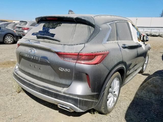 3PCAJ5M31KF115178 - 2019 INFINITI QX50 ESSEN GRAY photo 4