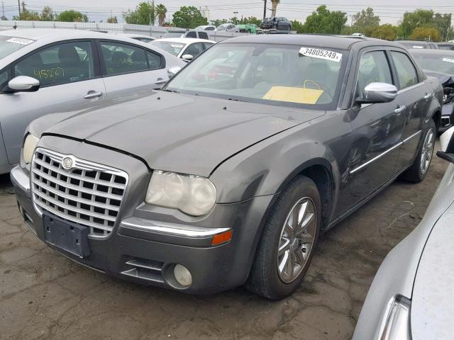 2C3KA33VX9H544162 - 2009 CHRYSLER 300 LIMITE GRAY photo 2