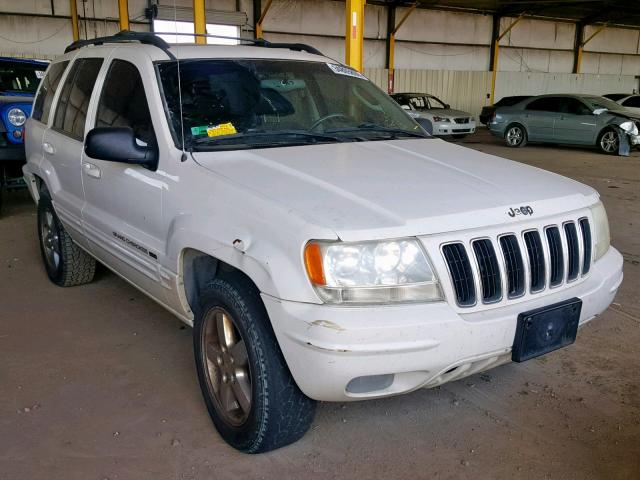 1J4GW58N33C507854 - 2003 JEEP GRAND CHER WHITE photo 1