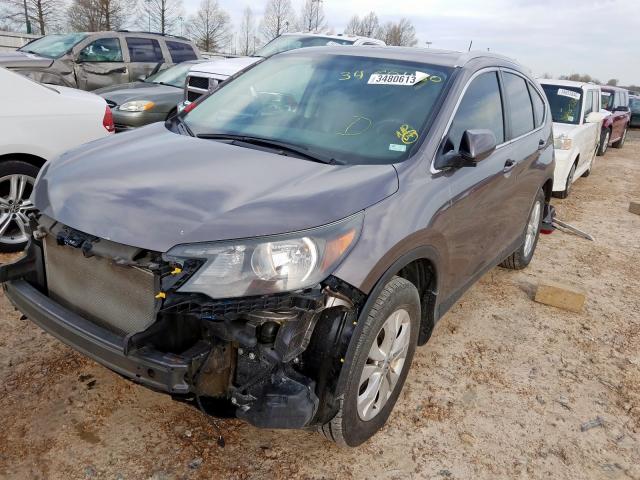 5J6RM4H79CL081503 - 2012 HONDA CR-V EXL  photo 2