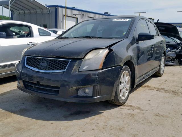 3N1AB6AP1BL603464 - 2011 NISSAN SENTRA 2.0 BLACK photo 2