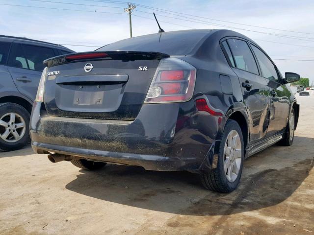 3N1AB6AP1BL603464 - 2011 NISSAN SENTRA 2.0 BLACK photo 4