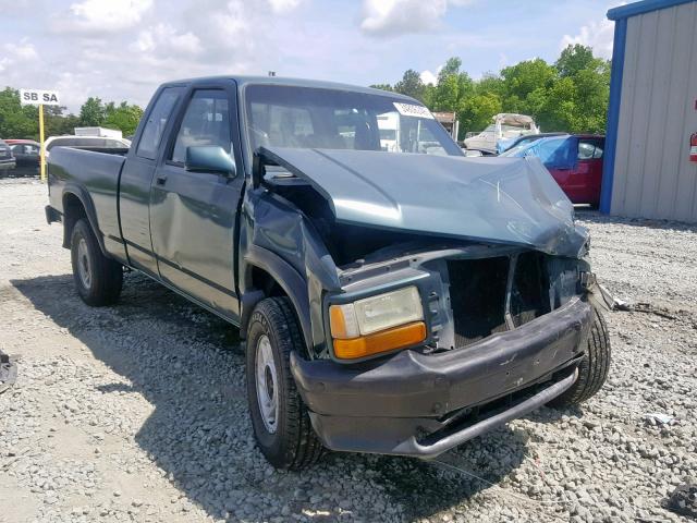 1B7GG23X5PS269947 - 1993 DODGE DAKOTA GREEN photo 1