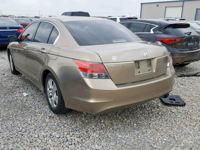 JHMCP26498C025048 - 2008 HONDA ACCORD LXP GOLD photo 3