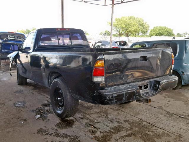 5TBJN321X1S192158 - 2001 TOYOTA TUNDRA BLUE photo 3