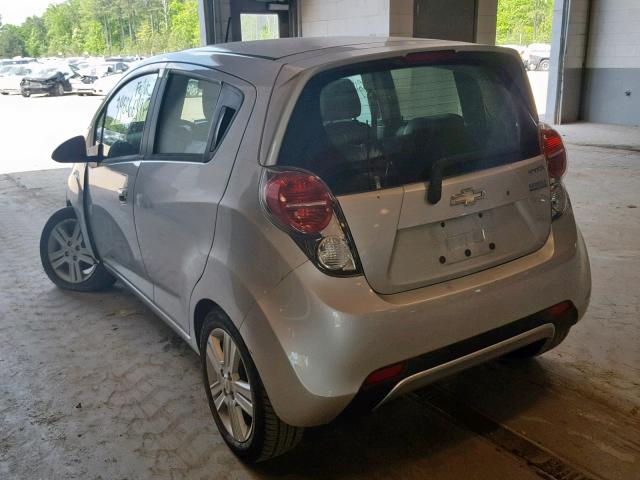 KL8CA6S99EC523461 - 2014 CHEVROLET SPARK LS SILVER photo 3