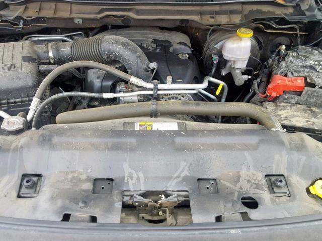 1C6RR6YT3JS160949 - 2018 RAM 1500 REBEL ნაცრისფერი ფოტო 7