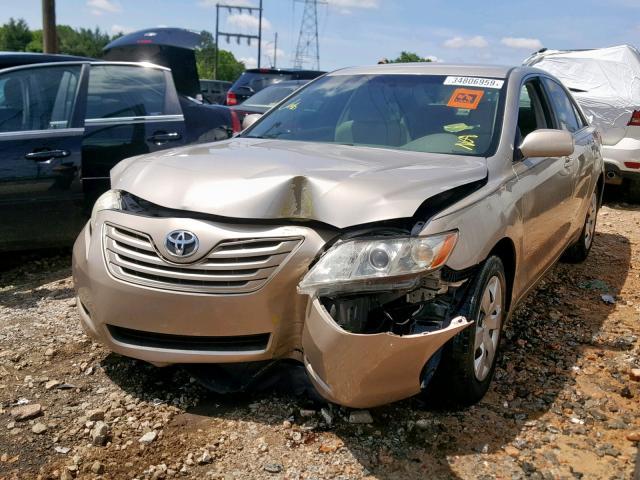 4T1BE46K67U720461 - 2007 TOYOTA CAMRY NEW TAN photo 2