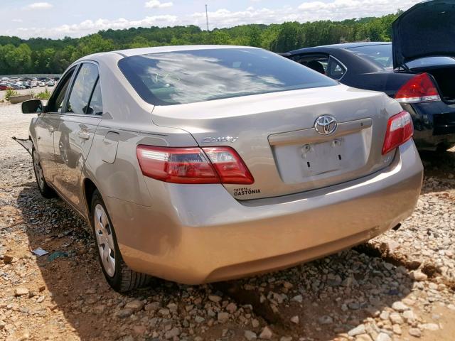 4T1BE46K67U720461 - 2007 TOYOTA CAMRY NEW TAN photo 3