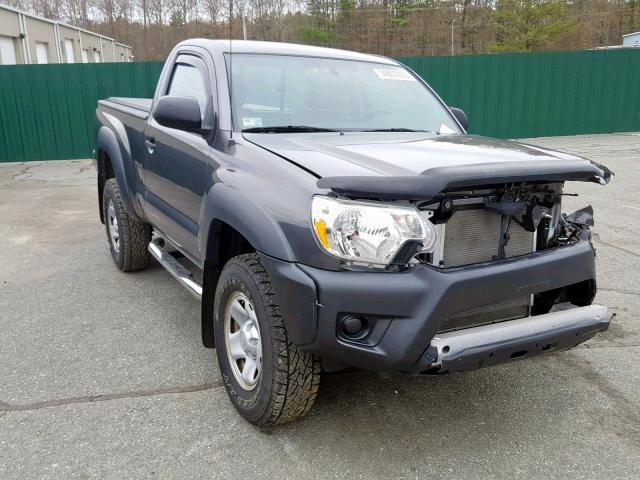 5TFPX4EN1DX018820 - 2013 TOYOTA TACOMA GRAY photo 1