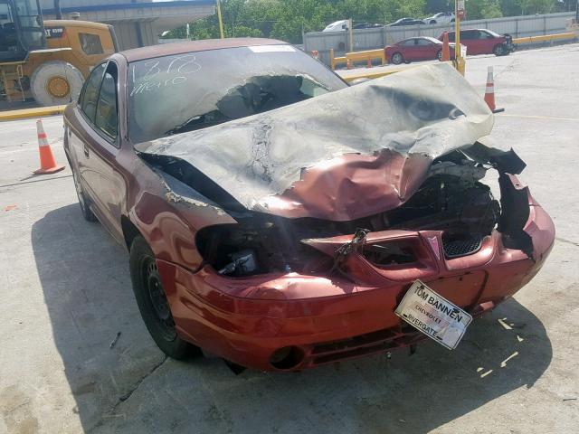 1G2NE52F53C191878 - 2003 PONTIAC GRAND AM S MAROON photo 1