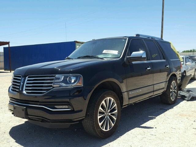 5LMJJ2HT5HEL06128 - 2017 LINCOLN NAVIGATOR BLACK photo 2