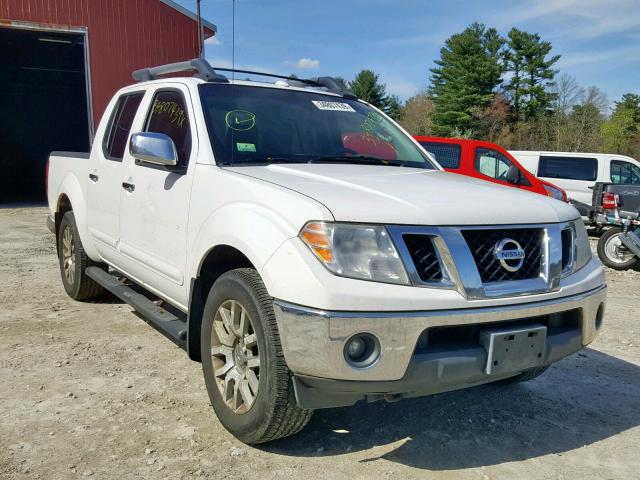 1N6AD0EV8AC410426 - 2010 NISSAN FRONTIER C WHITE photo 1