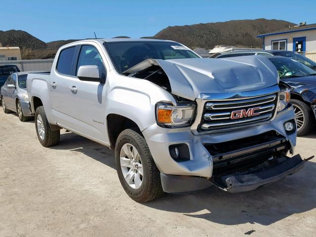 1GTG5CEA2H1141337 - 2017 GMC CANYON SLE SILVER photo 1