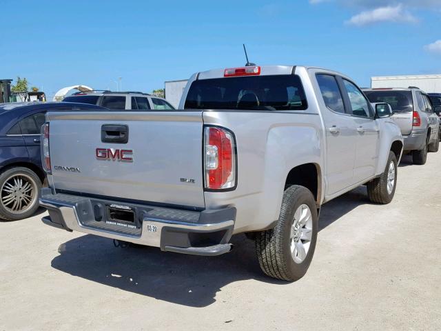 1GTG5CEA2H1141337 - 2017 GMC CANYON SLE SILVER photo 4