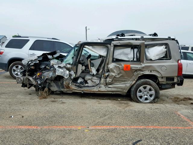 1J8HG58236C168233 - 2006 JEEP COMMANDER ვერცხლისფერი ფოტო 10