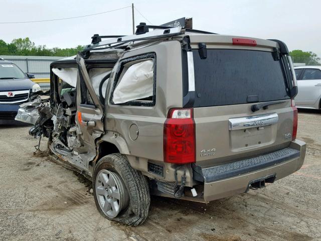 1J8HG58236C168233 - 2006 JEEP COMMANDER ვერცხლისფერი ფოტო 3